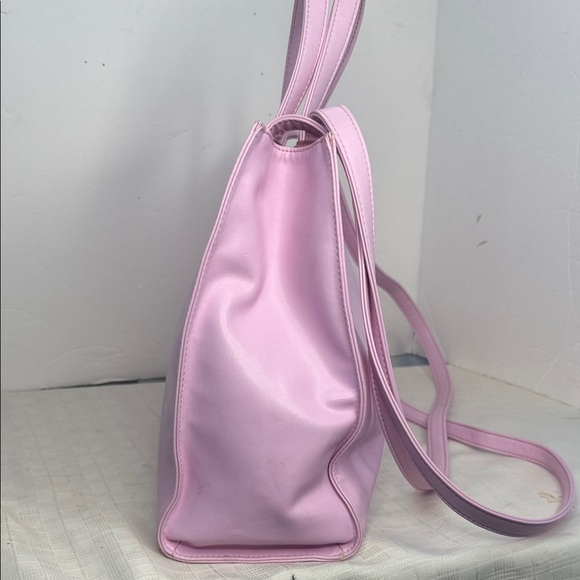 TELFAR 
Vegan Leather Medium Shopping Bag Lavender - Picture 6 of 16